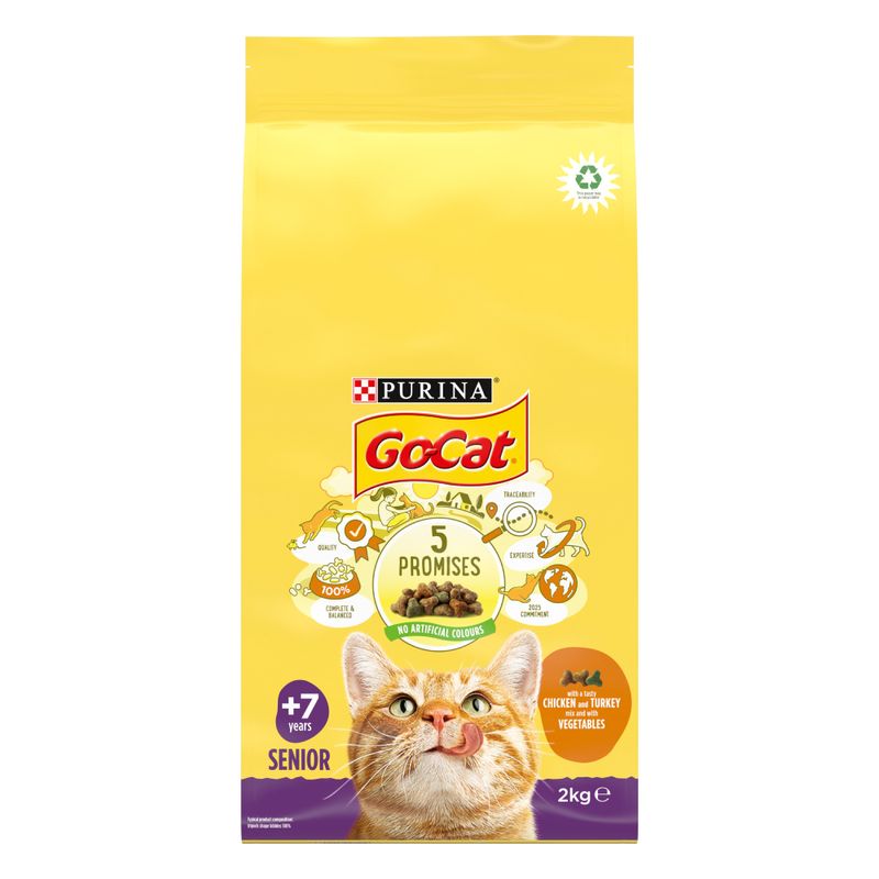 Go Cat Senior Chicken