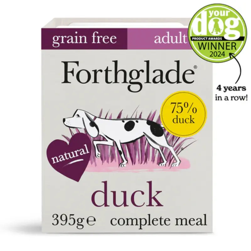 Forthglade Duck with Potato & Vegetables Natural Tray 395g