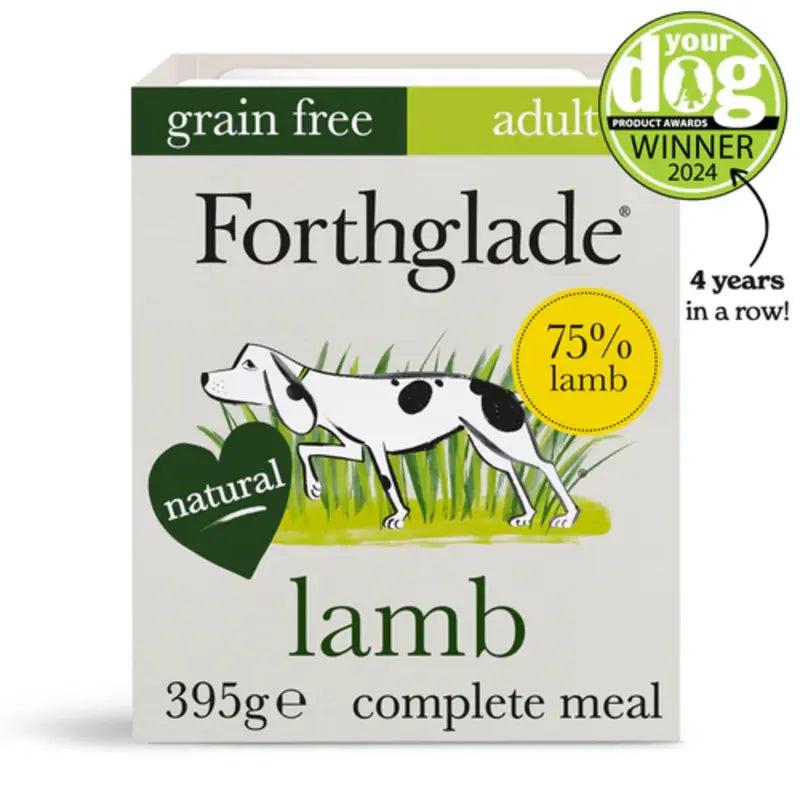 Forthglade Grain Free Lamb with Butternut Squash & Vegetables Natural Tray 395g