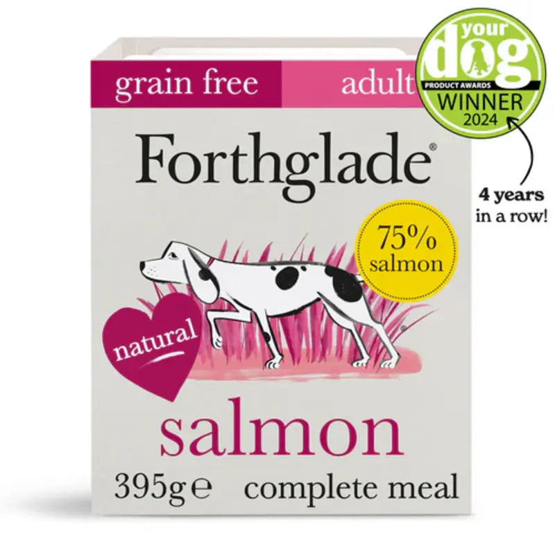 Forthglade Salmon with Potato & Vegetables Natural Tray 395g
