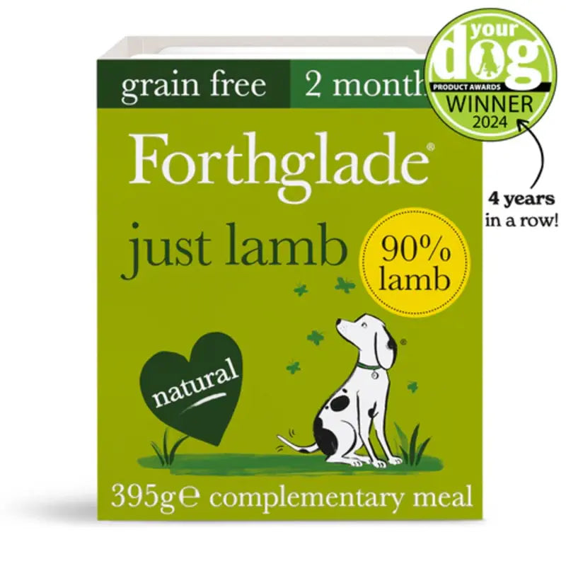 Forthglade Just Lamb Grain Free Natural Tray 395g
