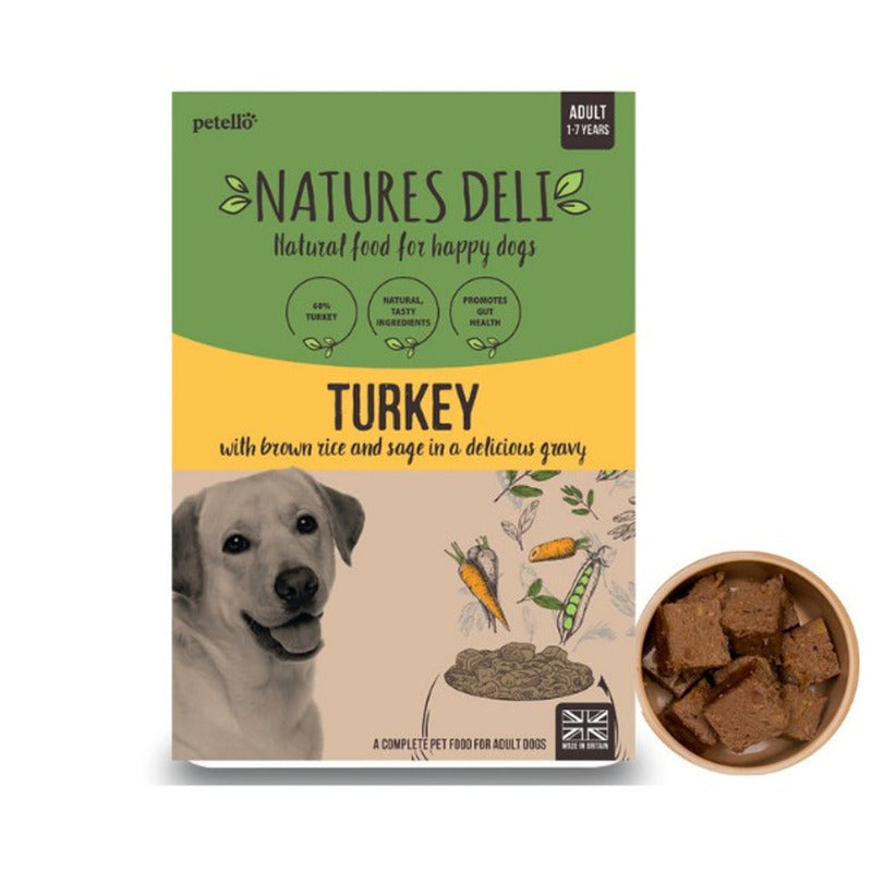 Natures Deli Adult Turkey Pouch 400g