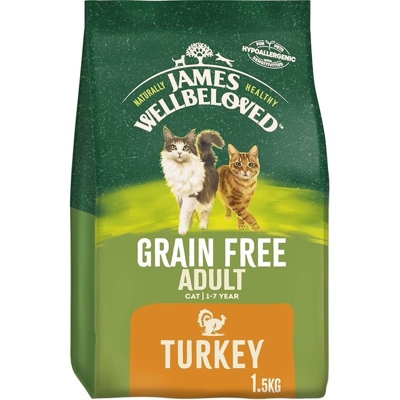 James Wellbeloved Grain Free Adult Cat Turkey
