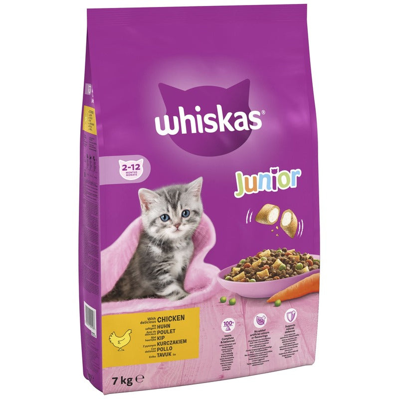 Whiskas 2-12 Months Kitten Chicken Dry Food