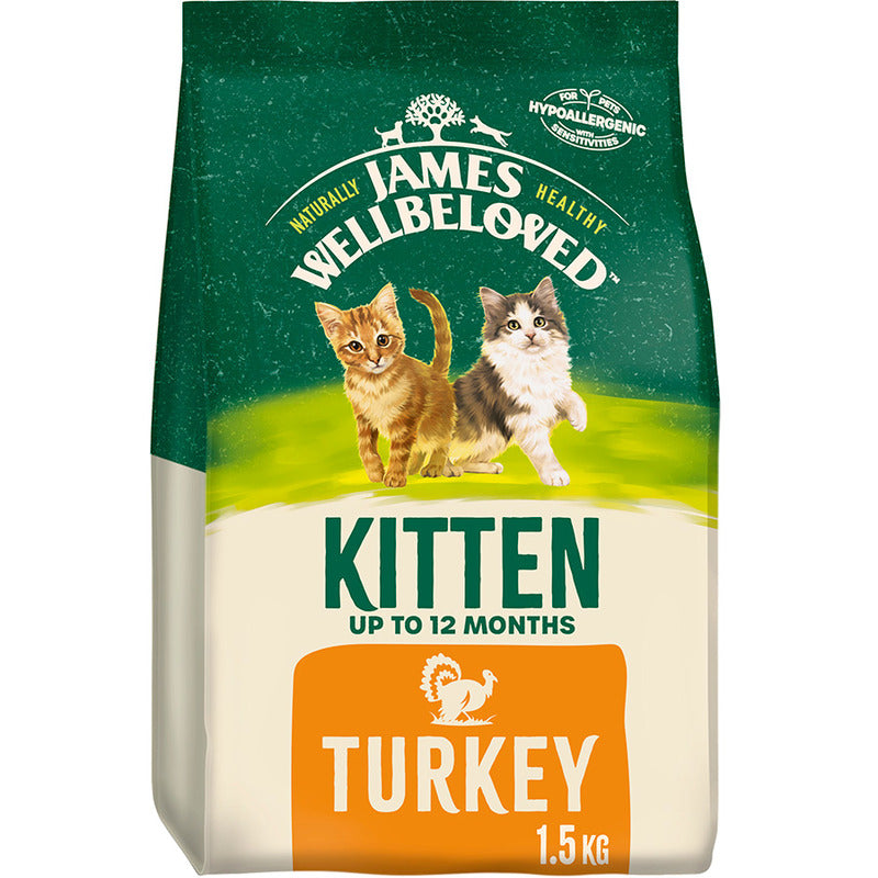 James Wellbeloved Kitten Turkey 1.5kg