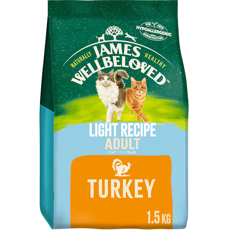 James Wellbeloved Adult Cat Light Turkey