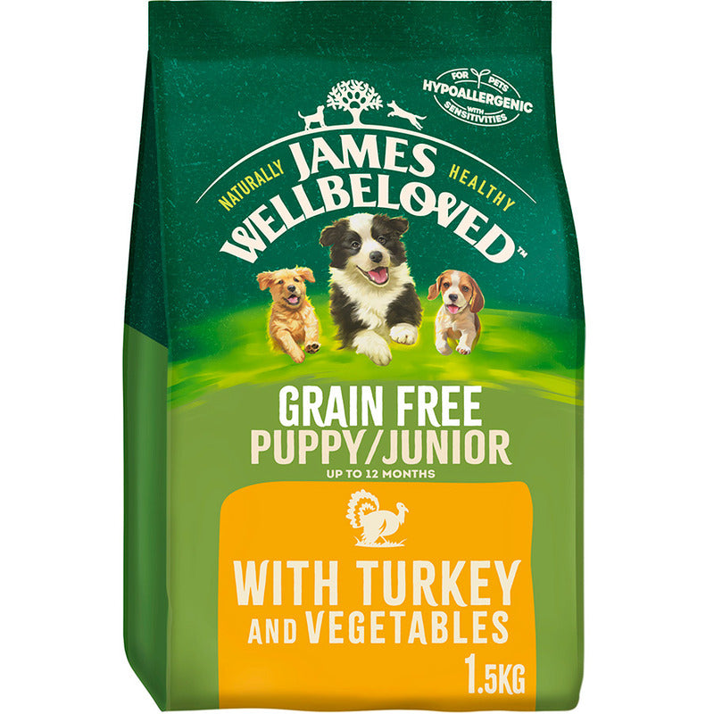 James Wellbeloved Puppy Grain Free Turkey