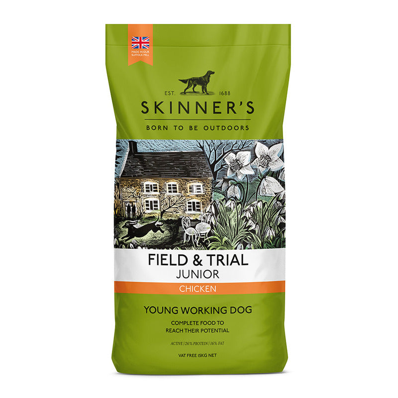 Skinner's Field & Trial Junior Working Dry Dog Food 15kg