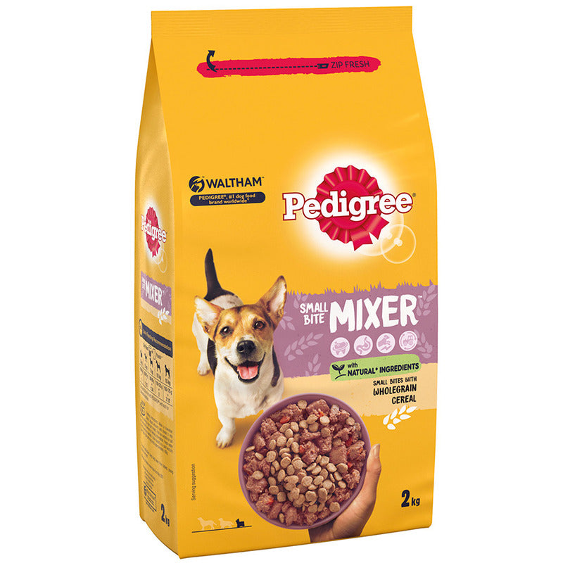 Pedigree Mixer Small Breed Adult Dry Dog Food 2kg