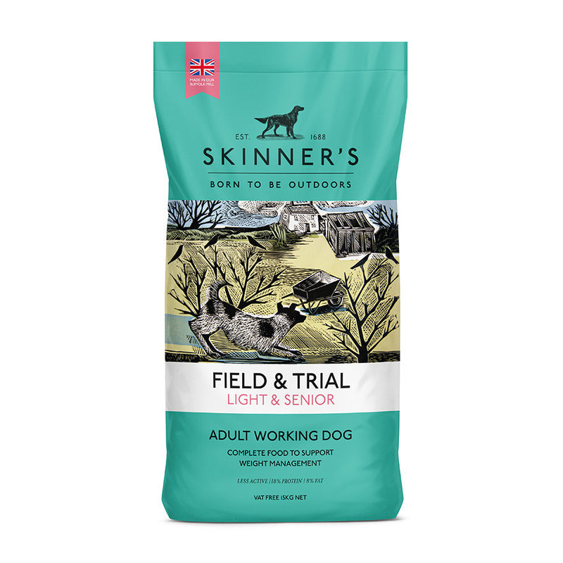 Skinner's Field & Trial Light/Senior Working Dry Dog Food 15kg