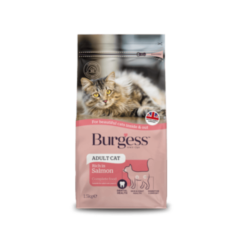 Burgess Adult Cat Rich In Salmon