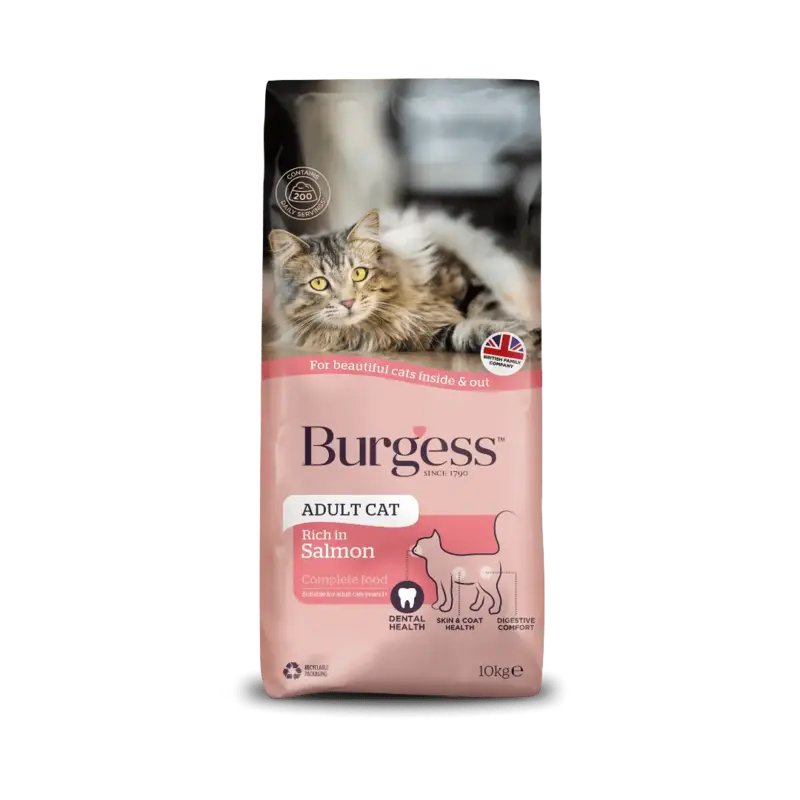 Burgess Adult Cat Rich In Salmon