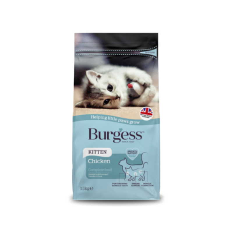 Burgess Kitten Dry Food with Chicken