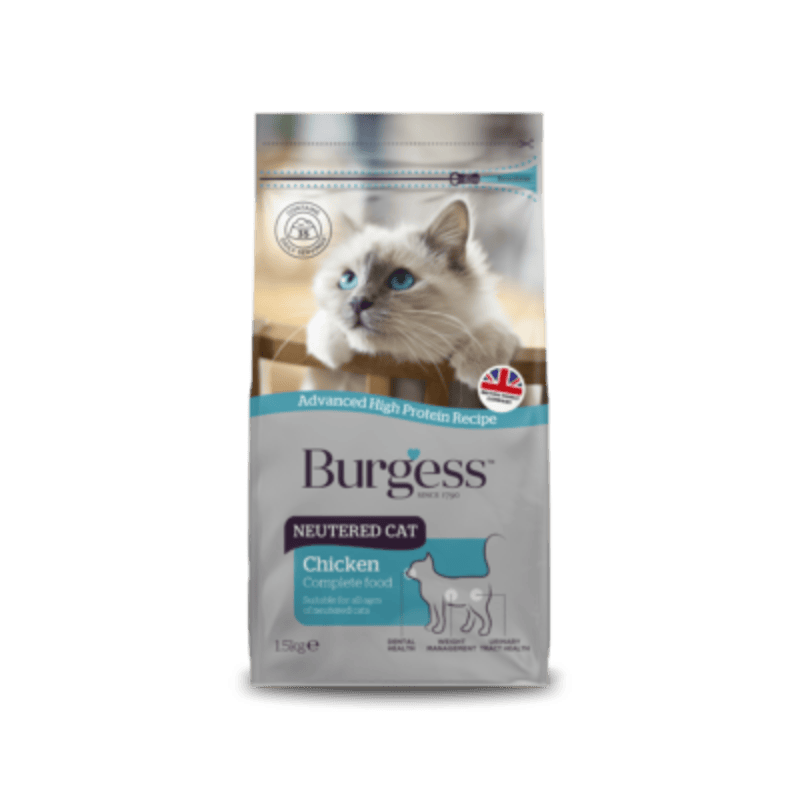 Burgess Neutered Cat Dry Food