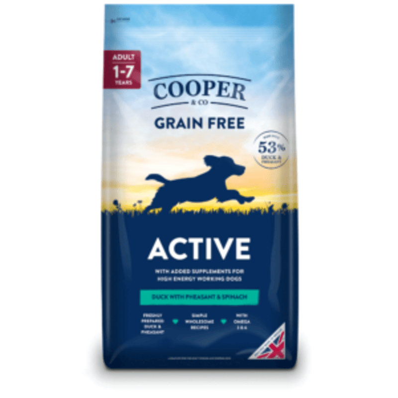 Cooper & Co Grain Free Active Duck With Pheasant & Spinach