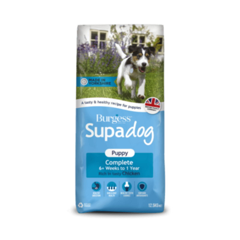 Burgess Supadog Puppy Rich in Chicken 12.5kg