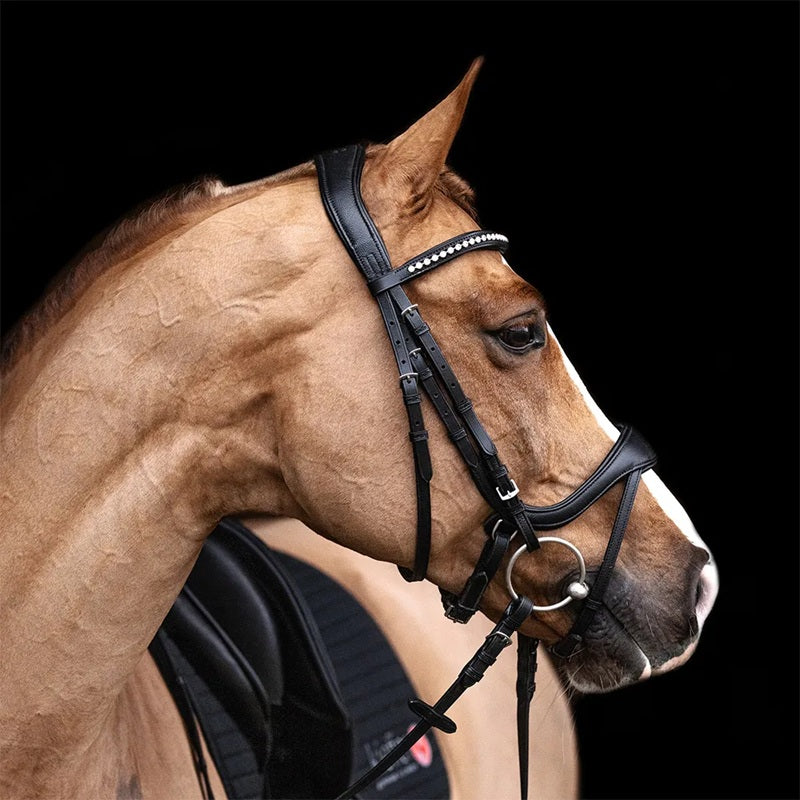 Kieffer Ultrasoft Amy Snaffle Bridle