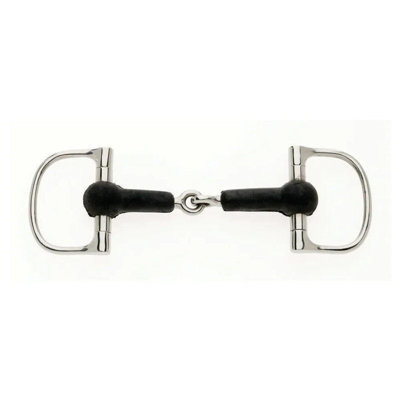 Lorina Rubber D Ring Snaffle
