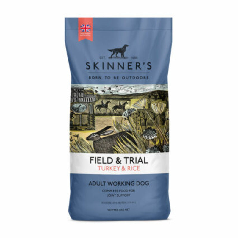 Skinner's Field & Trial Adult Working Dry Dog Food With Joint Aid Turkey