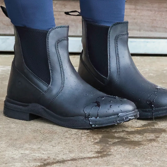 Hy Equestrian Wax Leather Jodhpur Boot