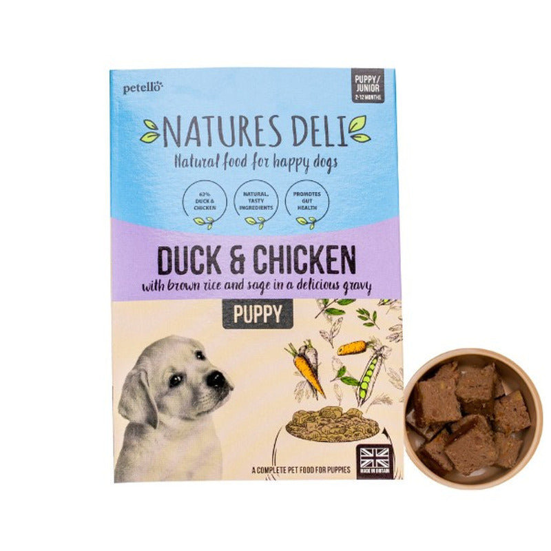 Natures Deli Puppy Pouch Duck & Chicken 400g