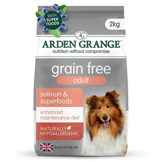 Arden Grange Adult Grain Free Salmon 2kg