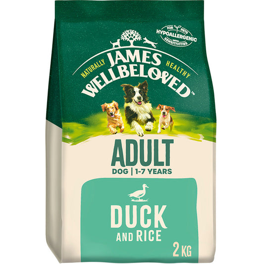 James Wellbeloved Adult Dog Duck 2KG
