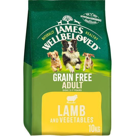 James Wellbeloved Adult Dog Grain Free Lamb