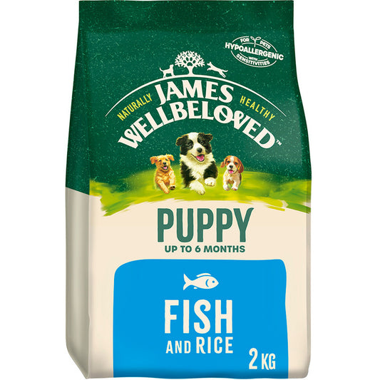 James Wellbeloved Puppy Fish 2KG