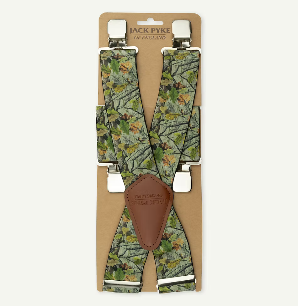 Jack Pyke Elasticated Braces Camo