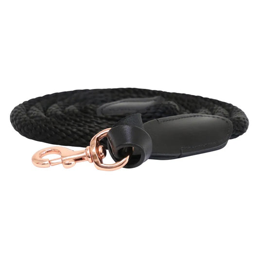 Hy Equestrian Rosciano Rose Gold Lead Rope