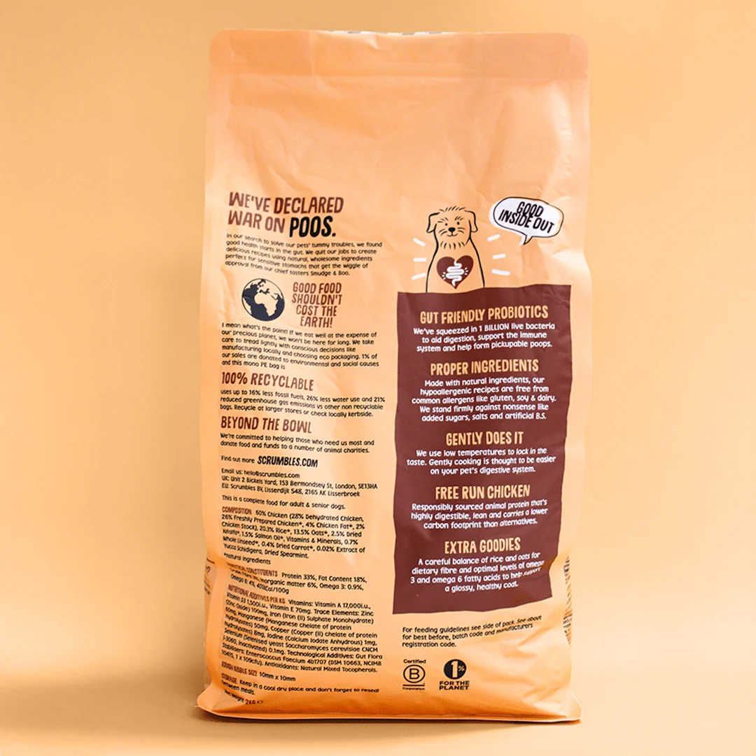 Scrumbles Chicken Dry Dog Food